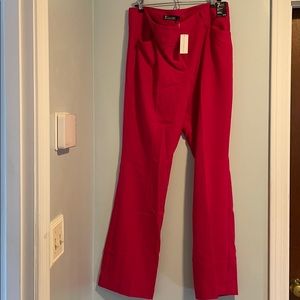 NY&Co. Fuscia “Barely Bootcut” Stretch pants NWT